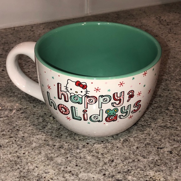 🎄NWT🎄LAST ONE‼️ Hello Kitty Happy Holidays Christmas Mug - Picture 2 of 5